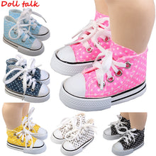 Load image into Gallery viewer, Búp Bê Thảo Luận Unisex 2019 Phong Cách Mới Phát Hiện Búp Bê 7.5 Cm Giày Vải Cho 1/3 BJD Búp Bê Thời Trang Nữ Mini nga Cho Tự Làm Búp Bê