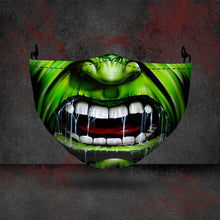 Load image into Gallery viewer, Hàng Mới Về Bí Ngô Halloween Đầu Lâu Ma In Hình Bụi 3D Mặt Nạ Có Thể Giặt Cotton Mặt Nạ Nam Nữ Trưởng Thành Mặt Nạ Nửa Mặt