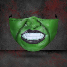 Load image into Gallery viewer, Hàng Mới Về Bí Ngô Halloween Đầu Lâu Ma In Hình Bụi 3D Mặt Nạ Có Thể Giặt Cotton Mặt Nạ Nam Nữ Trưởng Thành Mặt Nạ Nửa Mặt