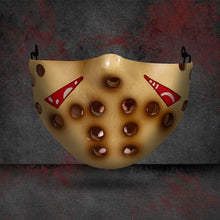 Load image into Gallery viewer, Hàng Mới Về Bí Ngô Halloween Đầu Lâu Ma In Hình Bụi 3D Mặt Nạ Có Thể Giặt Cotton Mặt Nạ Nam Nữ Trưởng Thành Mặt Nạ Nửa Mặt