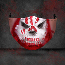 Load image into Gallery viewer, Hàng Mới Về Bí Ngô Halloween Đầu Lâu Ma In Hình Bụi 3D Mặt Nạ Có Thể Giặt Cotton Mặt Nạ Nam Nữ Trưởng Thành Mặt Nạ Nửa Mặt