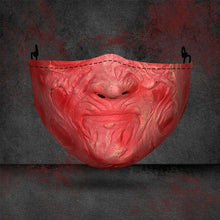 Load image into Gallery viewer, Hàng Mới Về Bí Ngô Halloween Đầu Lâu Ma In Hình Bụi 3D Mặt Nạ Có Thể Giặt Cotton Mặt Nạ Nam Nữ Trưởng Thành Mặt Nạ Nửa Mặt