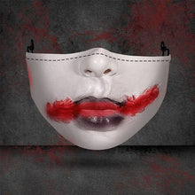 Load image into Gallery viewer, Hàng Mới Về Bí Ngô Halloween Đầu Lâu Ma In Hình Bụi 3D Mặt Nạ Có Thể Giặt Cotton Mặt Nạ Nam Nữ Trưởng Thành Mặt Nạ Nửa Mặt