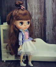 Load image into Gallery viewer, HOT Thời Trang Dễ Thương Bộ Trang Phục Áo Vest Quần Dài Váy Blyth Quần Áo Đầm Cho Búp Bê