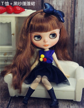 Load image into Gallery viewer, HOT Thời Trang Dễ Thương Bộ Trang Phục Áo Vest Quần Dài Váy Blyth Quần Áo Đầm Cho Búp Bê