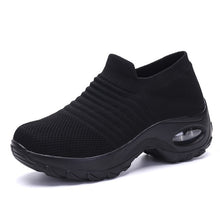Load image into Gallery viewer, KWBEFRT Dành Cho Nữ 2020 Thời Trang Lưới Thoáng Khí Chạy Bộ Áo Nền Tảng Giày Slip On Sneakers Nữ Dropshipping