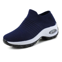 Load image into Gallery viewer, KWBEFRT Dành Cho Nữ 2020 Thời Trang Lưới Thoáng Khí Chạy Bộ Áo Nền Tảng Giày Slip On Sneakers Nữ Dropshipping