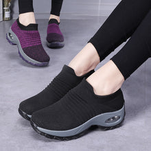 Load image into Gallery viewer, KWBEFRT Dành Cho Nữ 2020 Thời Trang Lưới Thoáng Khí Chạy Bộ Áo Nền Tảng Giày Slip On Sneakers Nữ Dropshipping