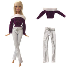 Load image into Gallery viewer, NK Mới Nhất 1X Quần Áo Búp Bê Hàng Ngày Váy Đảng Áo Choàng Thời Trang Áo Quần Cho Búp Bê Barbie Phụ Kiện Bé Gái Kid đồ Chơi JJ