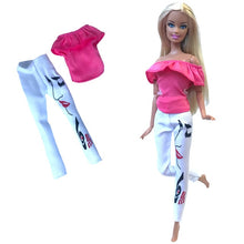 Load image into Gallery viewer, NK Mới Nhất 1X Quần Áo Búp Bê Hàng Ngày Váy Đảng Áo Choàng Thời Trang Áo Quần Cho Búp Bê Barbie Phụ Kiện Bé Gái Kid đồ Chơi JJ